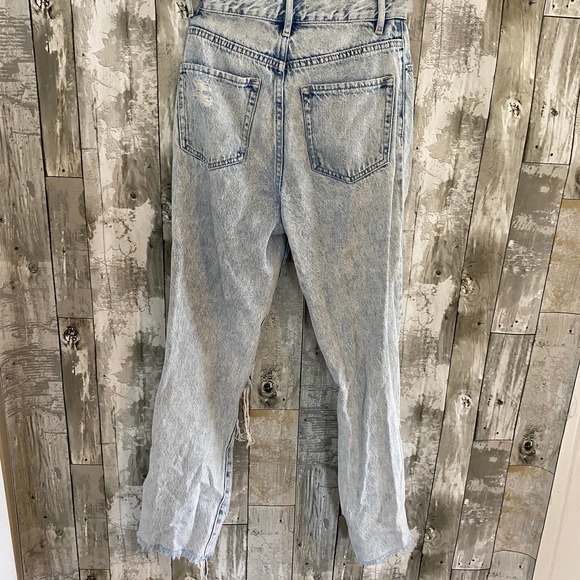Pacsun high rise straight distressed jeans 23 - Picture 5 of 6
